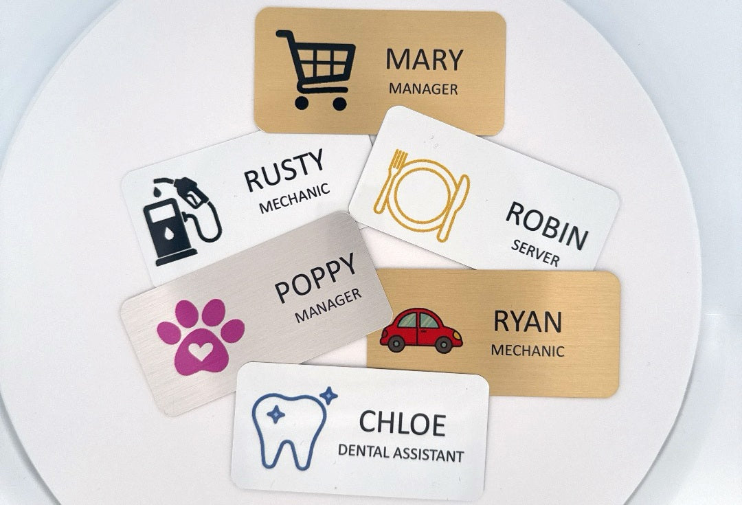 Full Color Name Badges