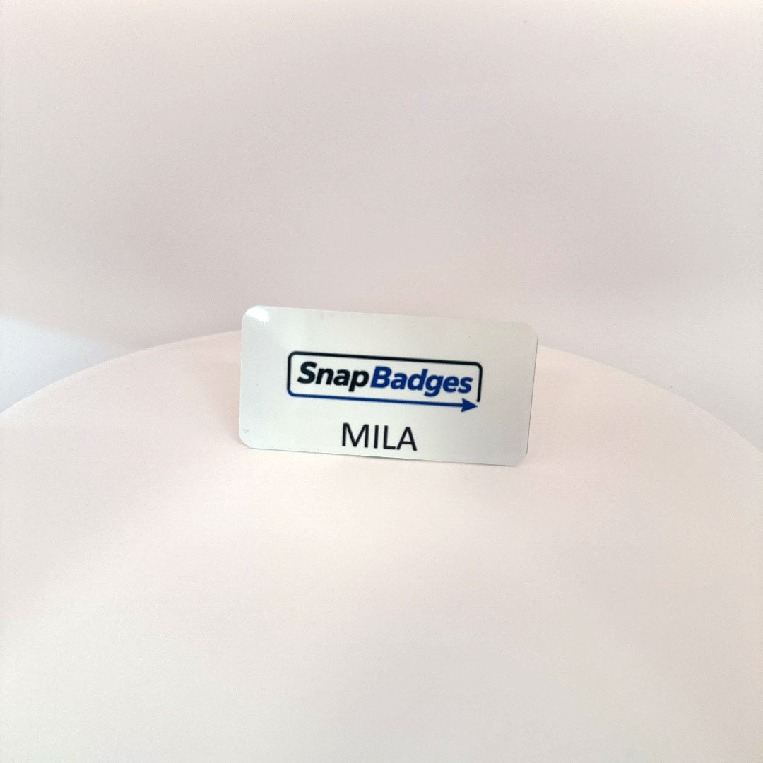 Full Color Metal Name Badge